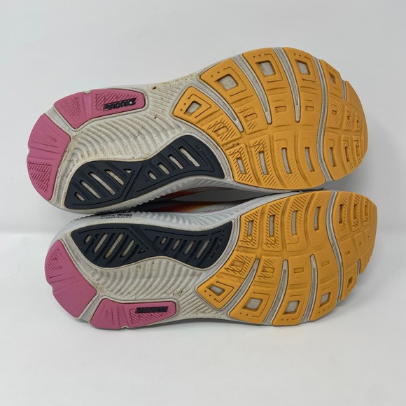 Brooks Ghost 17 Shoes Women's Size 9 Medium B Oyster Apricot Pink Sneakers - Picture 7 of 8